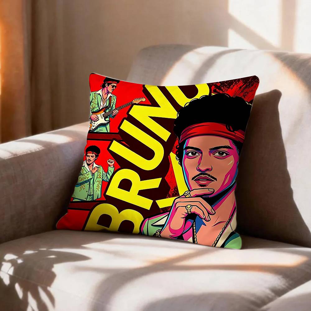 COOL Der ROMANTISCHE BBruno Mars Kissenbezug Bedruckter Kissenbezug Für Wohnzimmer Sofa Kissenbezug