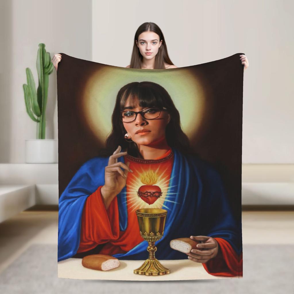 3D A-Aitana Blanket Spanish Singer Travel Office Flannel Throw Blanket For Couch Chair Sofa Bed Super Warm Bedspread Gift Idea