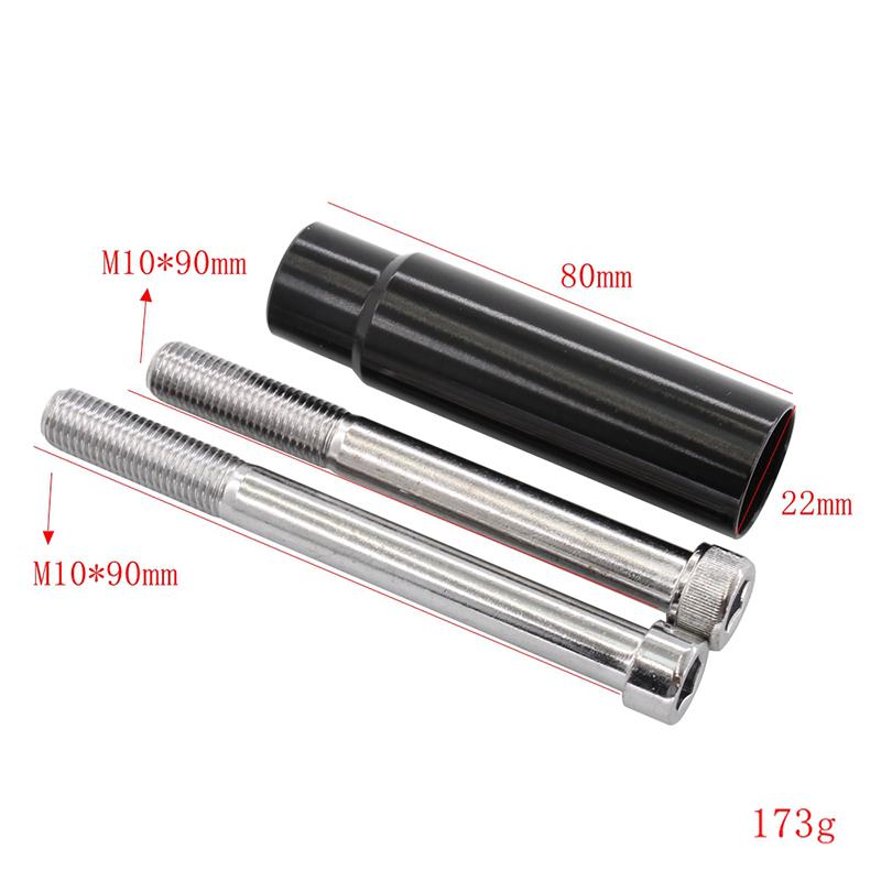 Prodloužení držáku navigace na telefon pro Kawasaki Z1000SX Ninja 650 1000 H2 SX