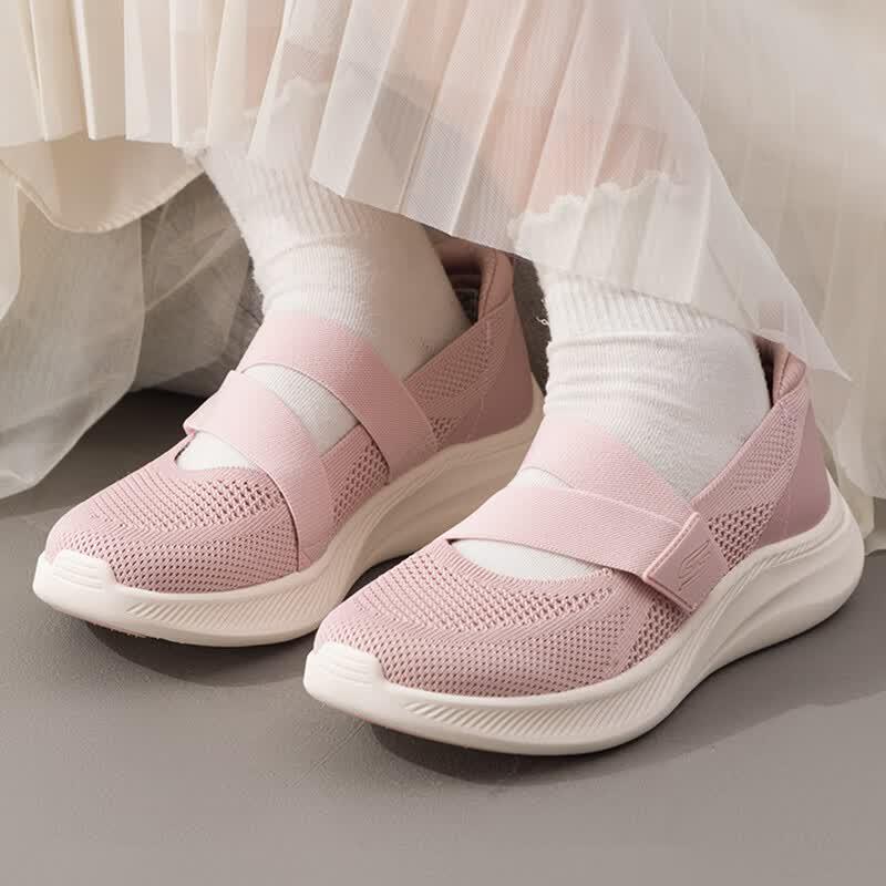 Skechers Women s 117732-BLSH Nude Pink Casual Shoes 8.5