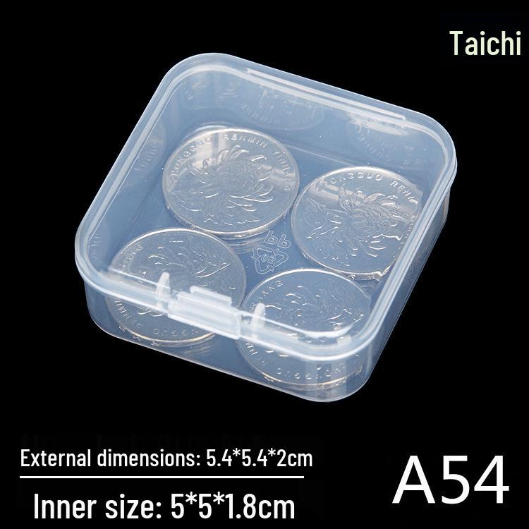 Şeffaf Dikdörtgen PP Plastik Saklama Kutusu, Parça Paketleme İçin Küçük Kare Kap