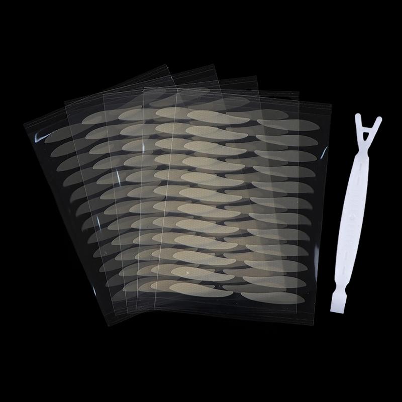 72-256 Stickers Eyelid Waterproof Fiber Stickers Lace Self-Adhesive Invisible Double Eyelid Tape Women Make Up Eyelid Stickers