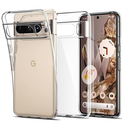 Luxuriöse Transparente Silikonhülle Für Google Pixel 9 Pro XL 8 8A 7 7A 6 6A Pro Weiche Klare Hülle Stoßfestes Schutzzubehör