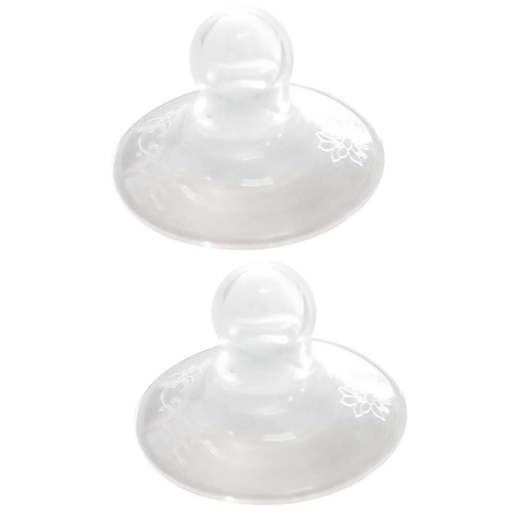 2pcs Corrector Pullers Suckers Breastfeeding Shield with Clear Case for Flat Inverted Shy L