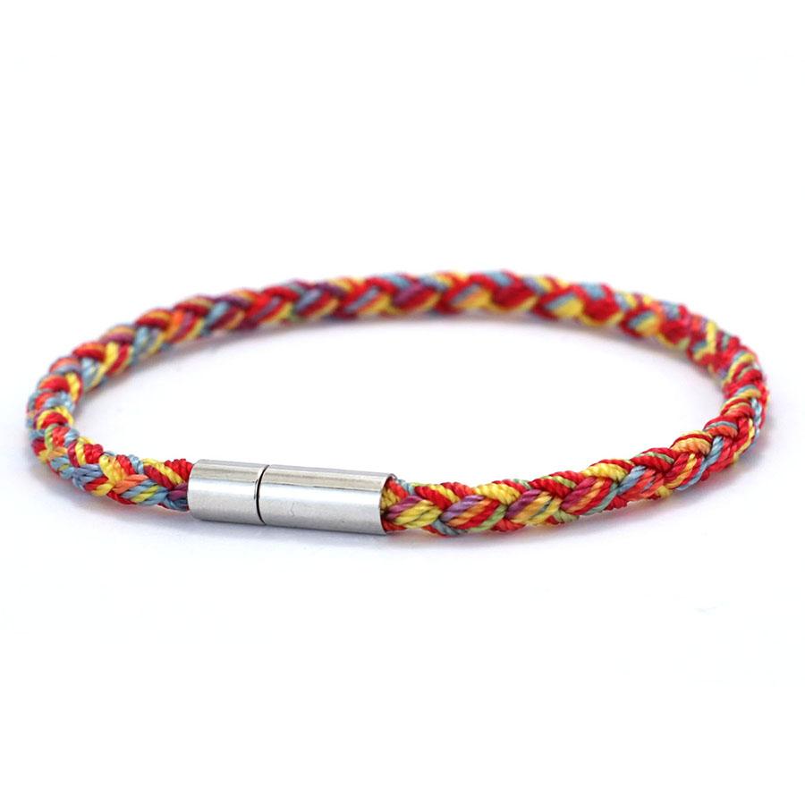 

Lucky Ruyi Tibetan Rope Bracelet Unisex Grade A Braided Chinese Red String Braclet Valentine Day Gift Meditation Healing Braslet 20.5cm 8Inch красный