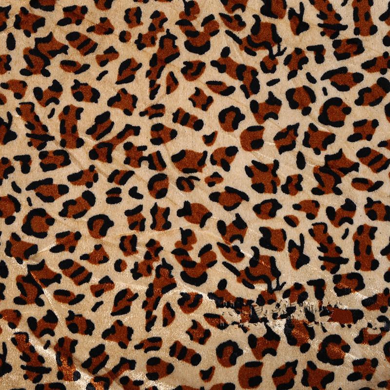 Velvet Animal Print Fabric Tiger Leopard zebra Fabric for Sofa Toy Cloth Caveman Costume Cloth