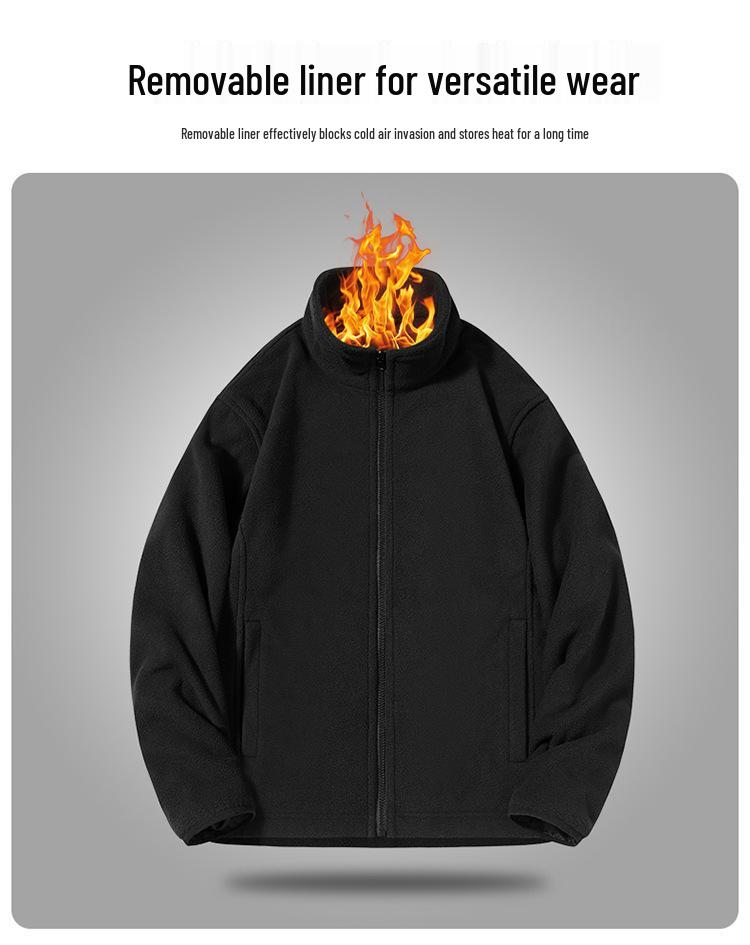 

Мужская модная ветрозащитная куртка с капюшоном: Большой размер, Американский бренд, Свободный крой для занятий спортом на открытом воздухе, Осень и Зима XL