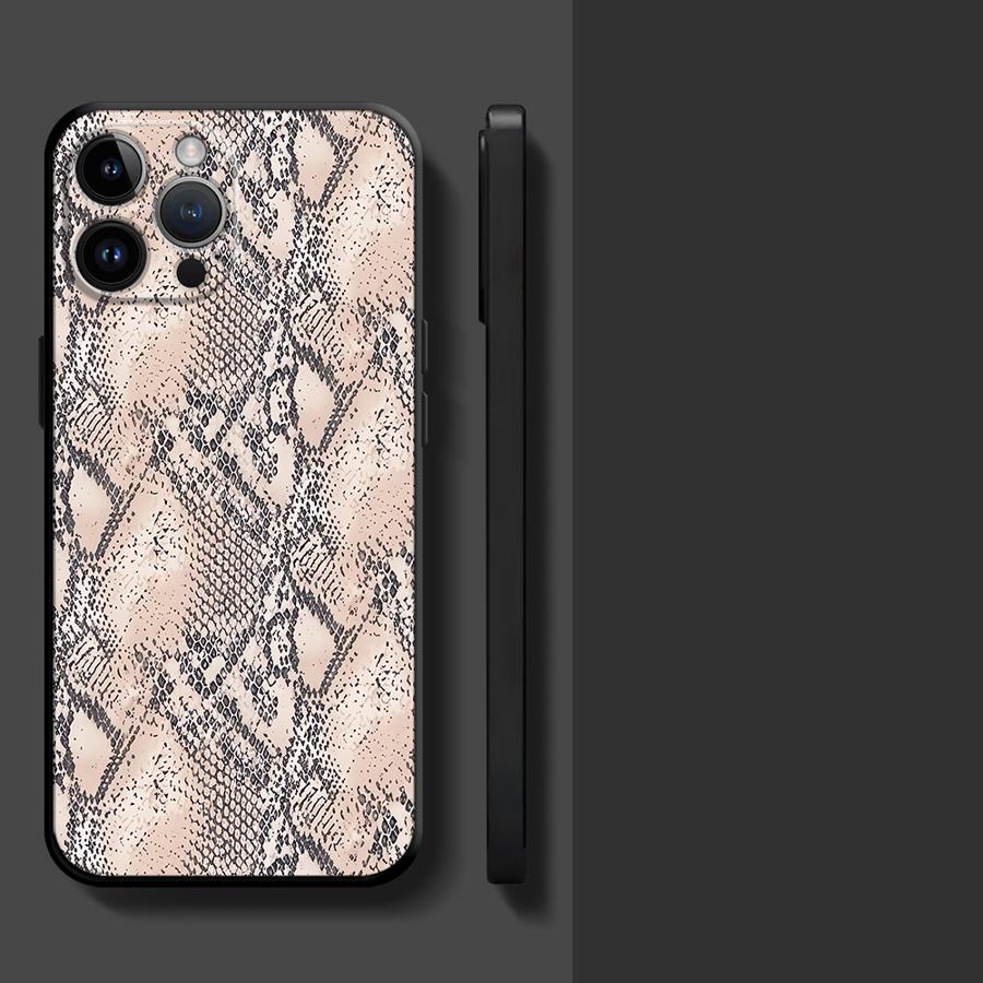 Serpentine Pattern Funda Phone Cover Phone Case for Apple iPhone 17 Pro Max 11 13 XR XS MAX 17e 14 16 15 Pro 7 8 12 Air