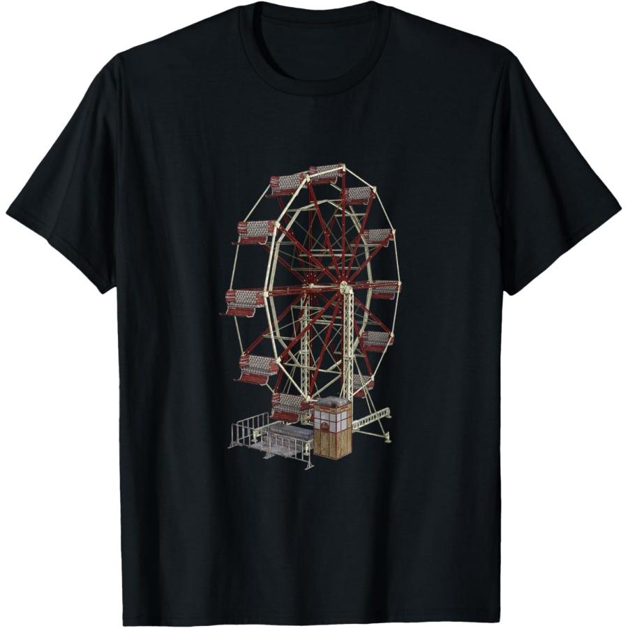 

Ferris Wheel Ride Carnival Amusement Park T-Shirt(5) XXXXXL чёрный