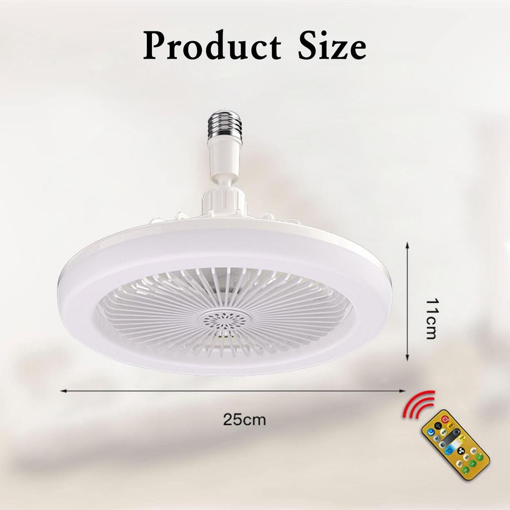 LED Ceiling Fan with Lights 30W Ceiling Fan Lights with Remote Control 3 Color Dimmable for Living Room Dining Room Bedroom Office