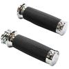 Universal 1In Hand Grips 25Mm Hand Grips For Touring Sportster 883 1200 XR For Silver