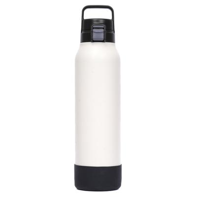 Tiger Thermos Water Vacuum Insulated Stainless Steel Bottle with Easy To Open with One Sports Drinks Large Direct Wide Cold Storage Only White Bottle,