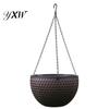 Flower Hanger Hanging Basket Imitation Honeycomb Self Water Absorption Plant Pot Waterproof Outdoor Resin for Garden