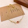 New Style Tulip and Rose Adjustable Bracelet for Women, Fashionable and Niche Design, Great Gift for Birthdays