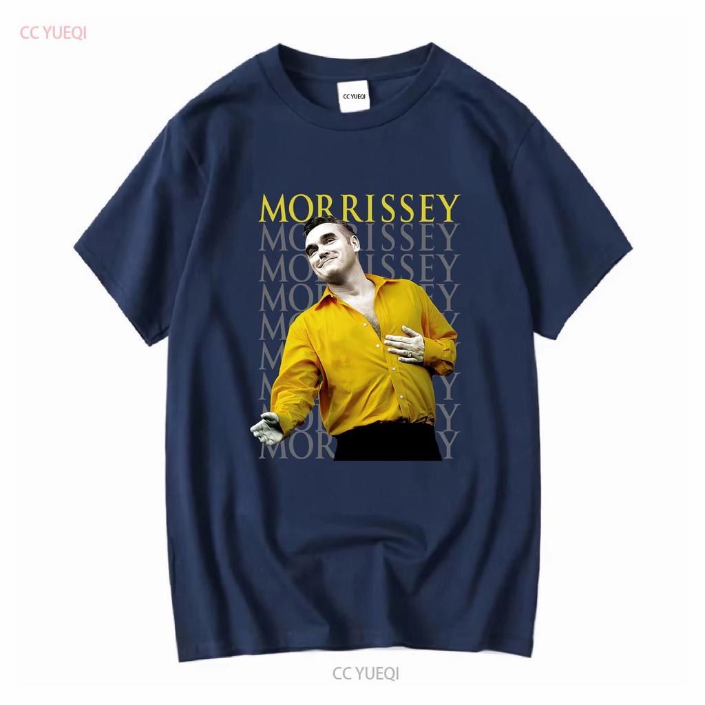 Vintage Morrissey UK Tour British Pop T Shirt Size M Vintage Washed Stretched Soft Versatile Breathable Top For Everyday Wear