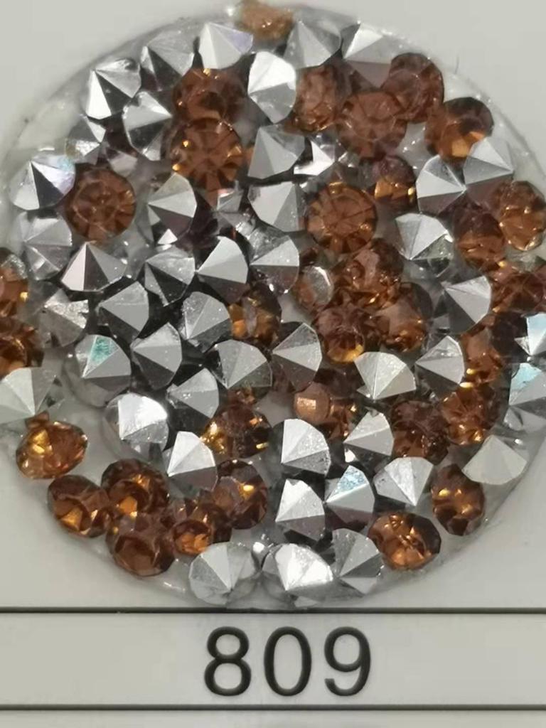 3mm Resin Drill Tip with Silver Plated Acrylic Diamond for DIY Wedding, Mobile Phone, and Clothing Accessories
