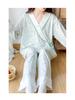 2024 Pure Cotton Maternity Kimono Pajamas - Spring/Summer Postpartum/Nursing Wear for Pregnant Women