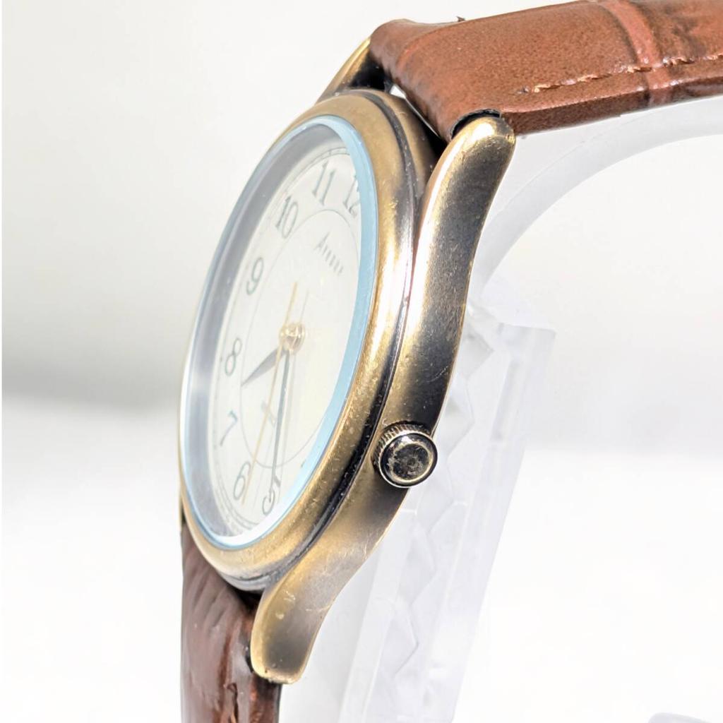 SEIKO AVENUE Battery and Strap Working Men's Watch, Replaced, Condition, V-01