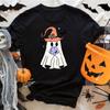 Halloween Unisexs Shirt Cute Halloween Ghost Shirt Halloween Party ShirtUnisex Summer Round Neck Tee Shirt Femme TShirts