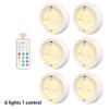 13 Colors Battery Powered LED Wall Light Ceiling Light, LED Light with Remote Control for Bedroom Kitchen Cabinet Light