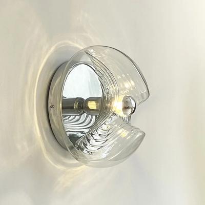 Lampada da parete a LED per ristorante in vetro colorato di design tedesco, minimalista nordico, decorazione per la casa, comodino, studio, corridoio, balcone