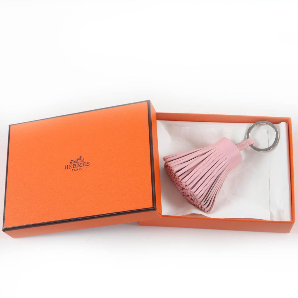 Excellent HERMES Bag charm Carmen Key ring pink Anyo Miro Women Used