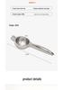 Zinc Alloy Multifunctional Manual Fruit Juicer - Lemon & Pomegranate Squeezer for Home Use