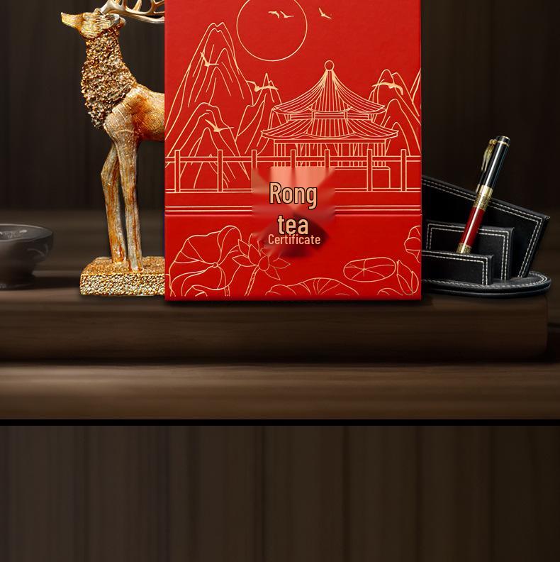 Custom Leather A4 Award & Graduation Certificate Case – Chinese Style