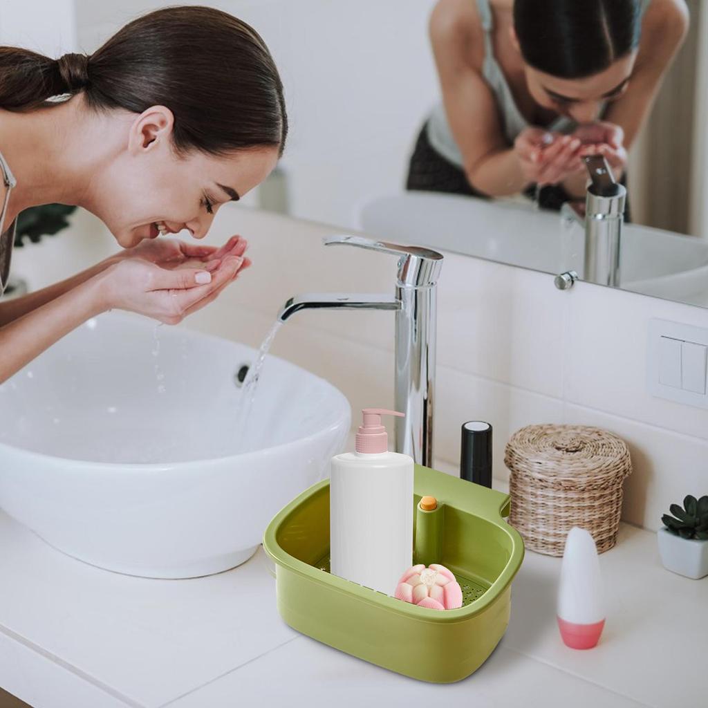 Sink Drain Strainer Basket Retractable Strainer Basket For Sink Multi-purpose Faucet Storage Holder Vegetable Drain Shelf For