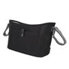 Baby Stroller Bag Large Capacity Multi Pockets Waterproof Nylon Universal Stroller Bag for Outdoors Black