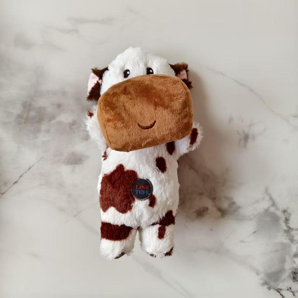 Golden Retriever Bite-Resistant Teddy Toy for Small/Medium Dogs - Calming Squeaky Teething Aid