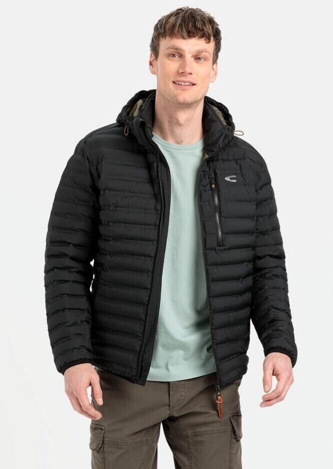 Camel Active Waterproof teXXXactive® Functional Jacket In Quilted Look for Demi-season (430354-3O66) Black