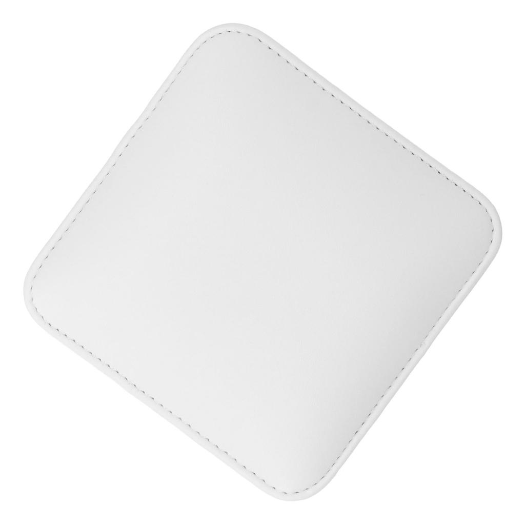 Nageltechniker Ellbogenstütze PU Leder Weich Bequem Elastisch Nail Art Ellbogenstützpolster für Salon Weiß