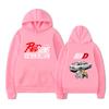 Anime Drift AE86 Initial D Graphic Hoodie Casual Goth Men Women Sweatshirt Fleece Oversized Couples Streetwear Hoodies
