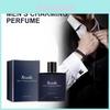 Exquisite 50ml Men's Charming Perfume With Refreshing Natural Fragrance For Lasting Impact