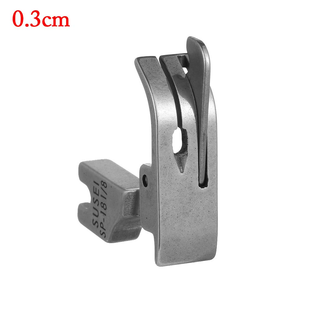 

Metal Flat Car Moving Edge Presser Foot High Quality SP-18 Presser Foot Industrial Sewing Machines Single Needle Flat