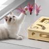 Creative Pet Puzzle Track Toy Funny Cat Exercise Toy Cat Teasing Box  Solo Play Time