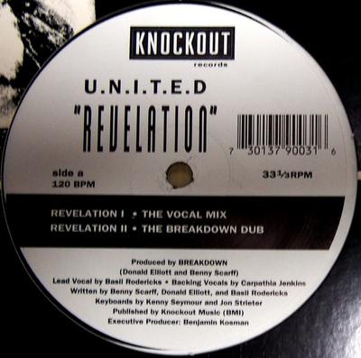 12inch Record U.N.I.T.E.D. - Revelation KO0003 Knockout Record 1992 US Dance & Electronica Used