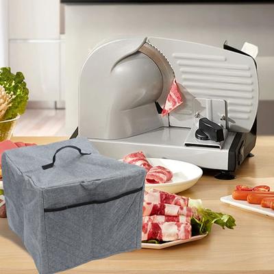 Meat Slicing Machine Cover Water Proof Food Cutter Cover Kitchen Appliance Dust Cover for Home 16.0x13.0x13.0in
