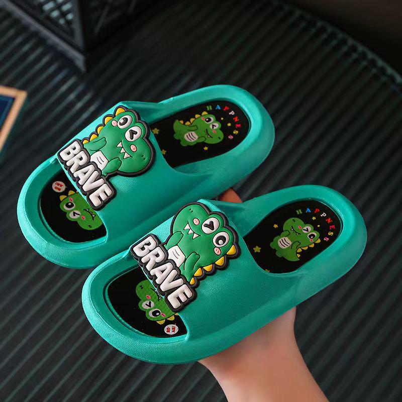 Summer Cartoon Kids' Slippers: Cute, Non-Slip Indoor Footwear for Boys & Girls