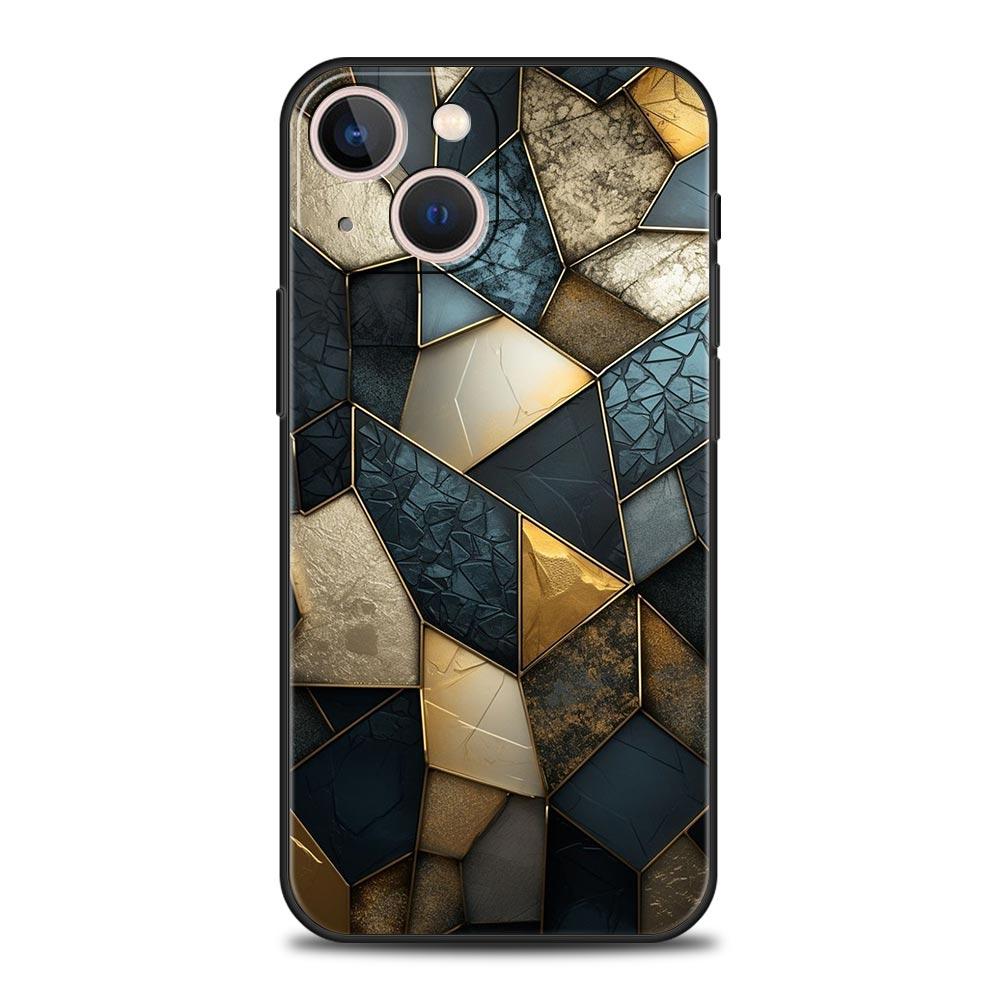 

Folds Texture Phone Case Cover for iPhone 17 16 15 14 13 12 11 Pro Max 17 Air Plus Shockproof Soft TPU Shell Fundas Capas Coque iPhone 15