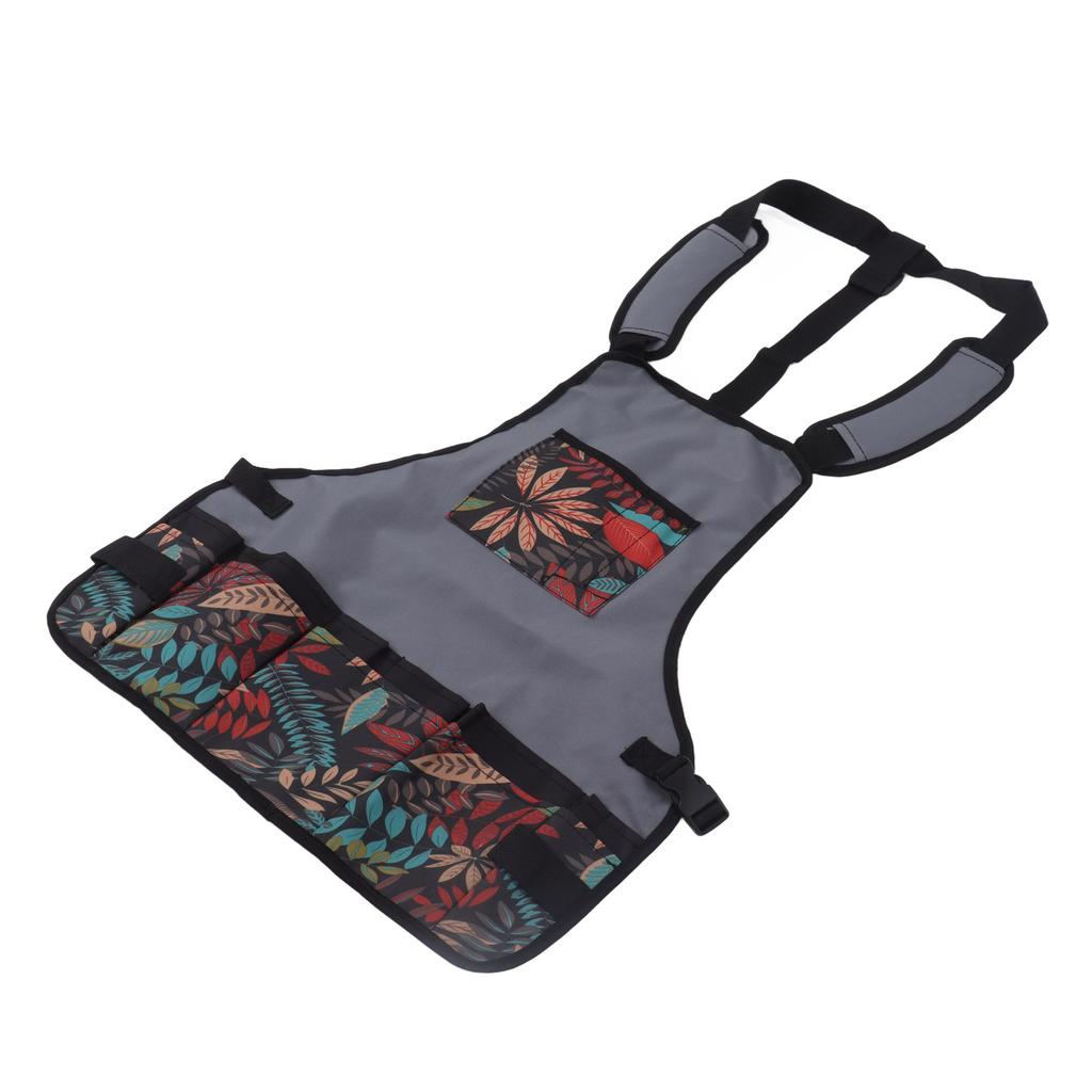 Tool Apron Durable Comfortable Heavy Duty Tool Apron with Pockets for Kitchen Garden