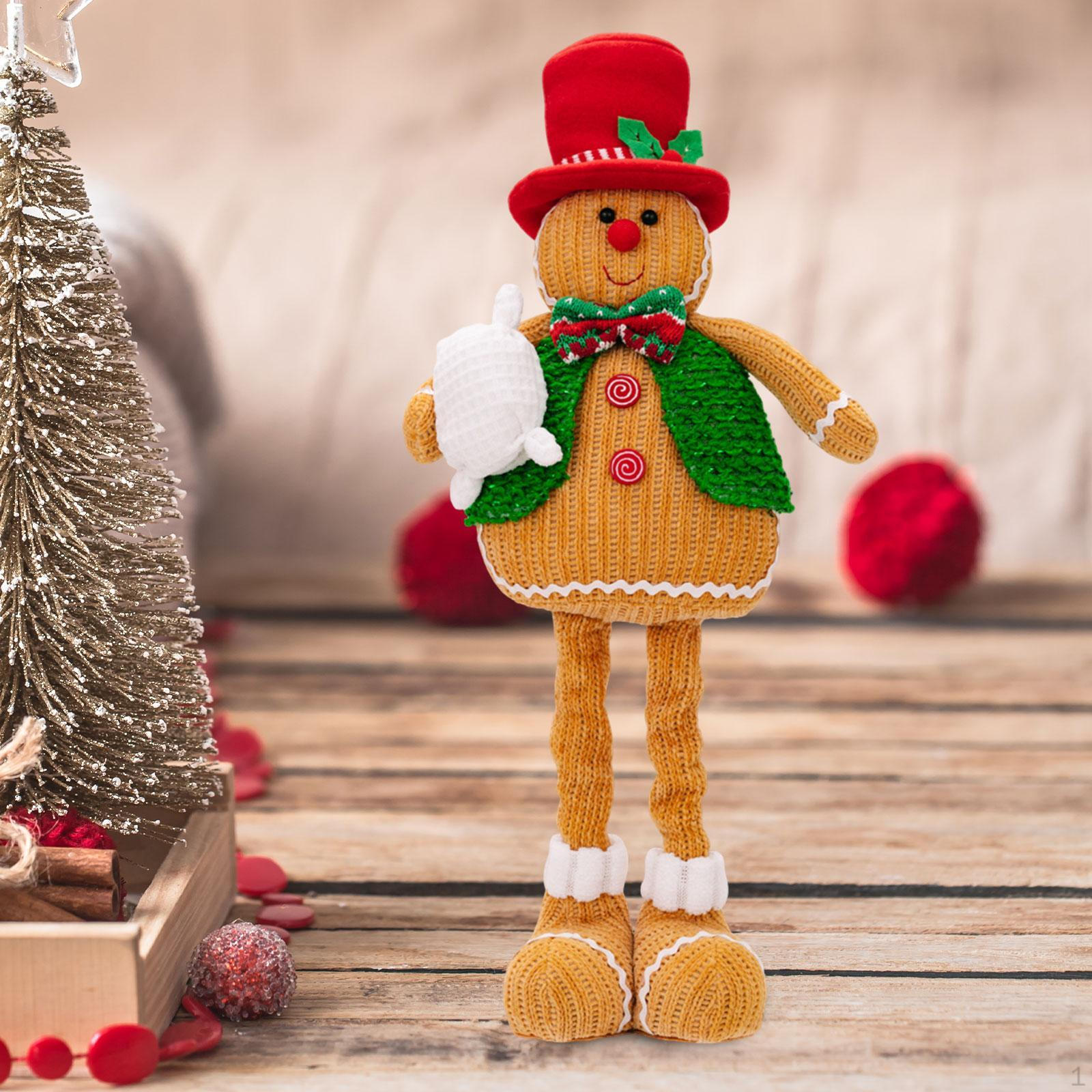 

Рождественская пряничная кукольная фигурка, украшение, декоративная подставка для вечеринки Male