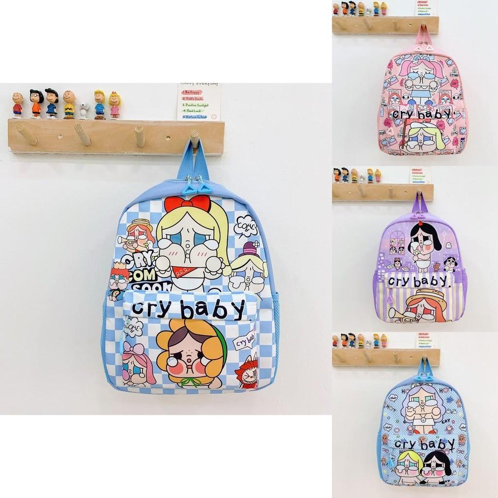 Cartoon Cry Baby Backpack Large Capacity Lightweight Backpack Backpack Student