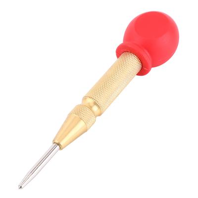 Ferramenta profissional de perfuração central automática com ponta HHS e corpo de latão (Cor de ouro)
