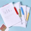 Swinging Rod File Folder A3/A4 Document Clamp Waterproof Data Storage Folder for School Office