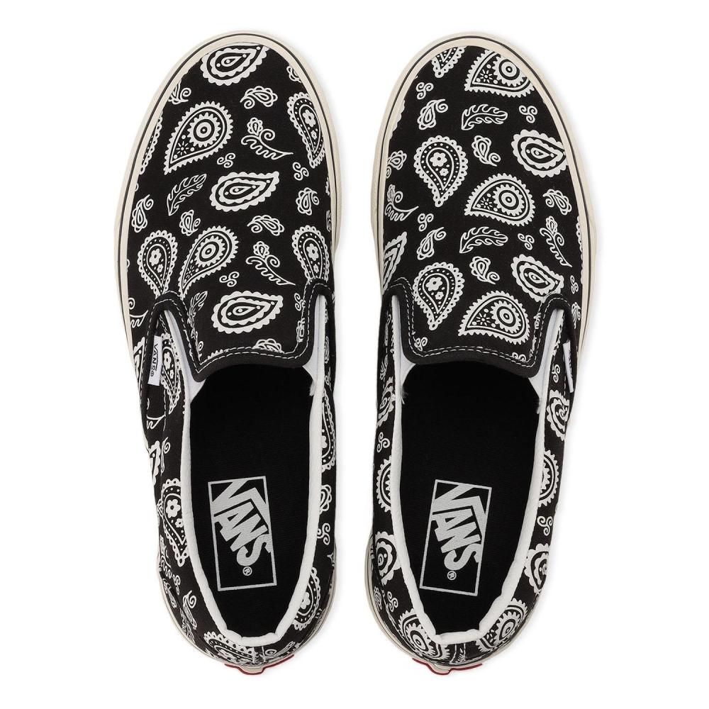 Vans CLASSIC SLIP ON VN0009Q7BMA PAISLEY BLACK