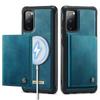 Wallet Case for Samsung Galaxy S25 Edge S24 S23 FE S22 S21 S20 Ultra Magnetic Card Holder RFID 2-in-1 Detachable Shockproof Case