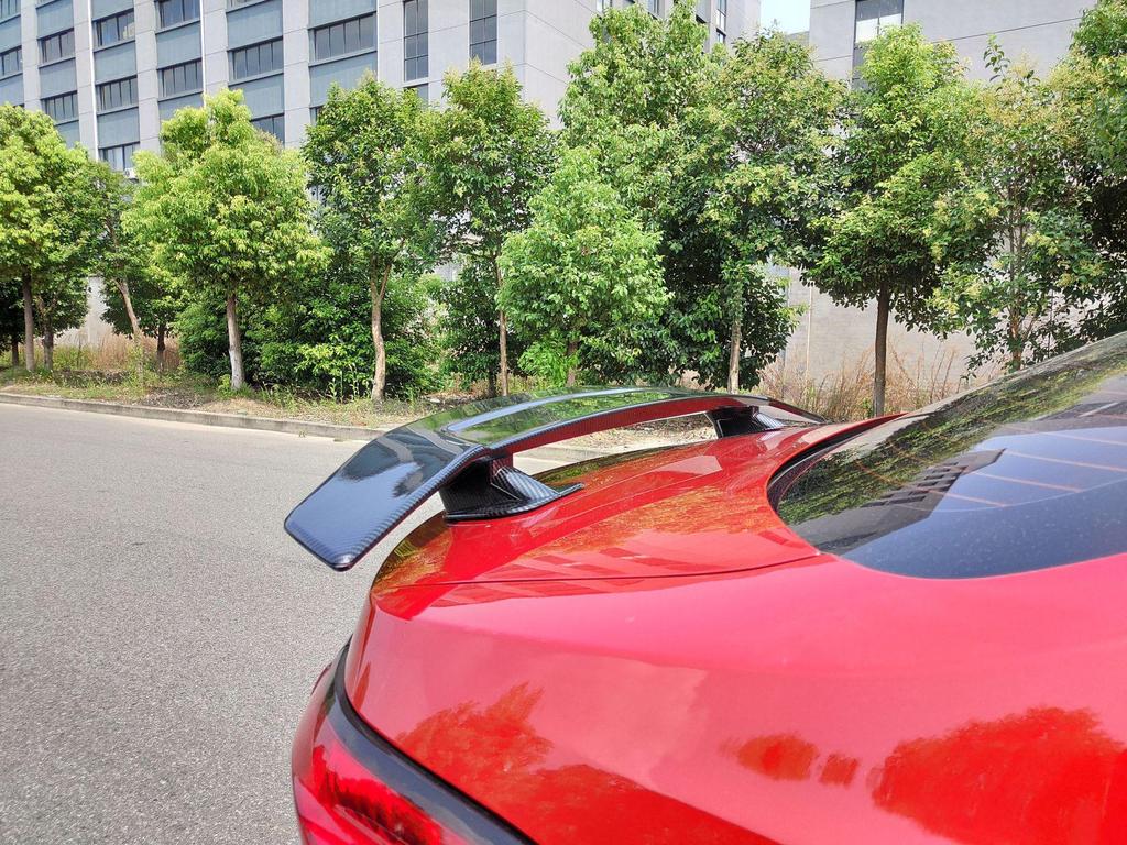 Universal No-Drill Rear Spoiler for 2019-2024 Toyota Levin Corolla: Wing & Roof Body Kit.
