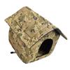 Outdoor Cat House Removable Warm Keeping Waterproof Feral Cat Dog Shelter House for Indoor Garage